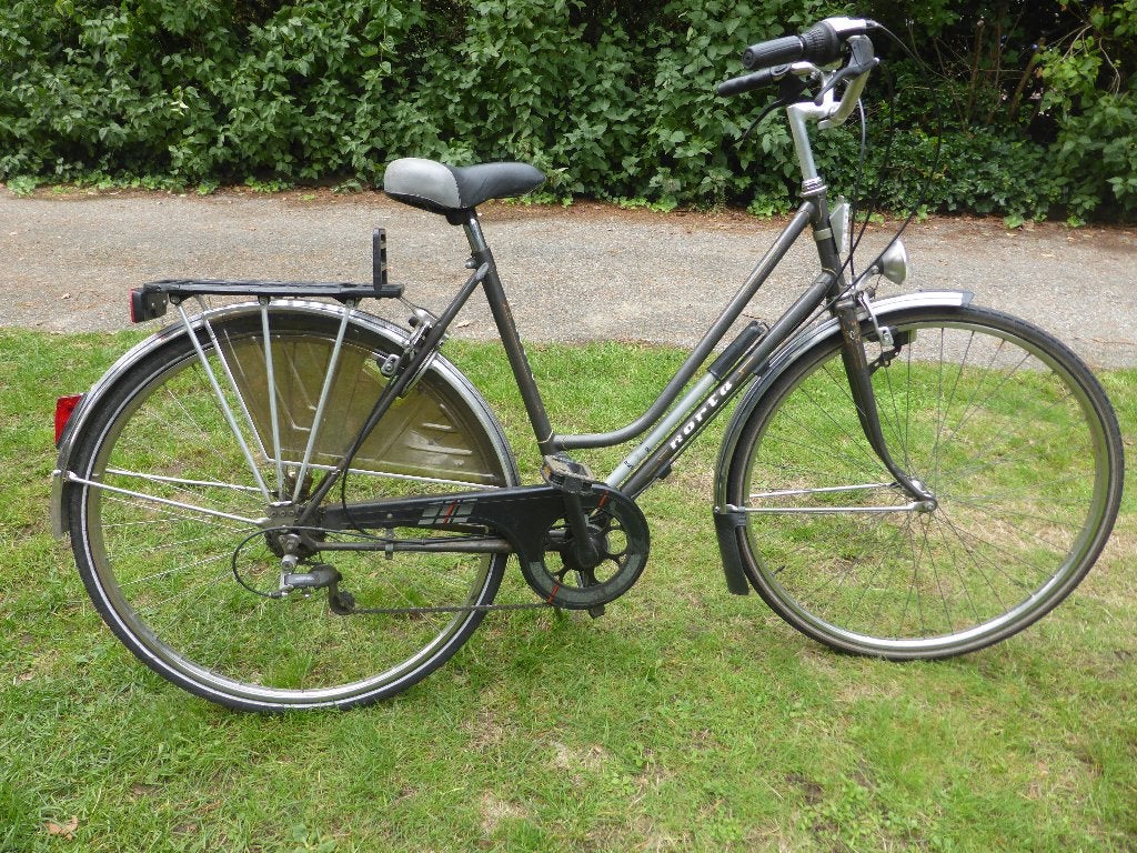 damesfiets in goede rijdende staat met werkende verlichting, Fietsen en Brommers, Ophalen, Gebruikt, Versnellingen