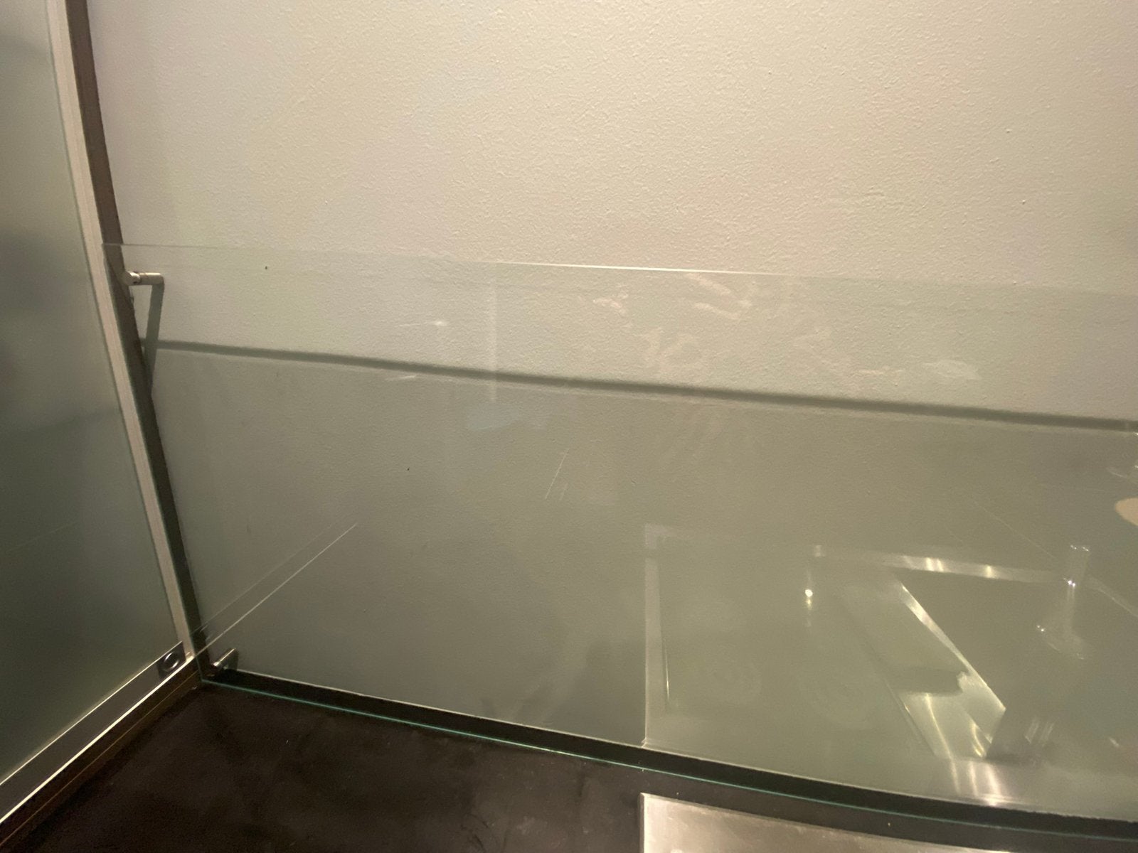 Veiligheidsglas voor achter spoelbak of kookplaat in keuken, Ophalen, Zo goed als nieuw, Veiligheidsglas