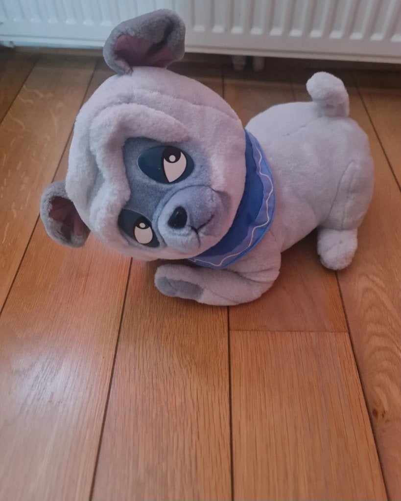 Vintage knuffelhond Percy Pocahontas/Walt/Disney World, Ophalen of Verzenden, Zo goed als nieuw, Stoffen beer, Overige merken