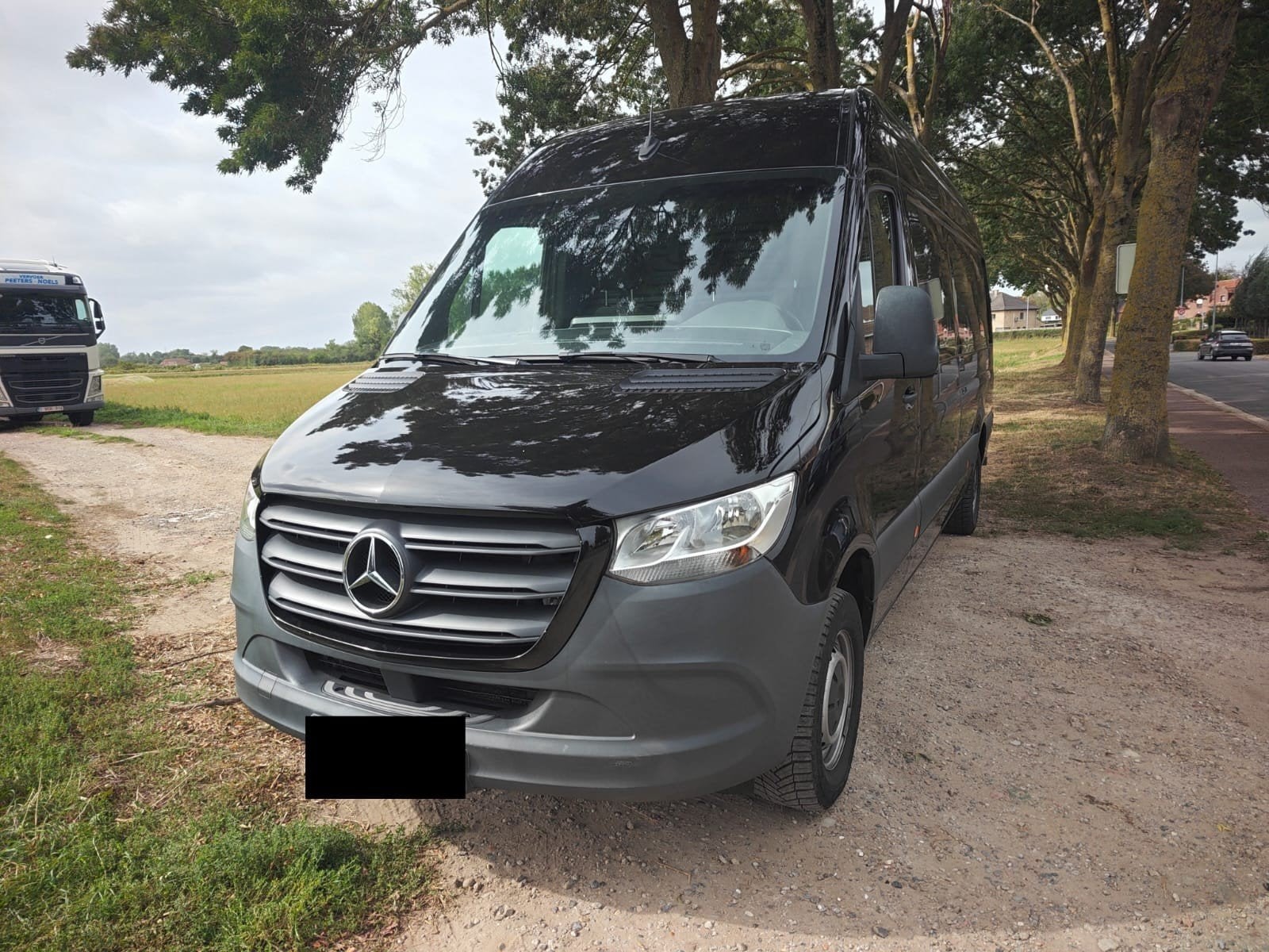 mercedes sprinter automaat 315cdi l3h2I, Auto's, Automaat, Zwart, Diesel, Stuurwielverwarming