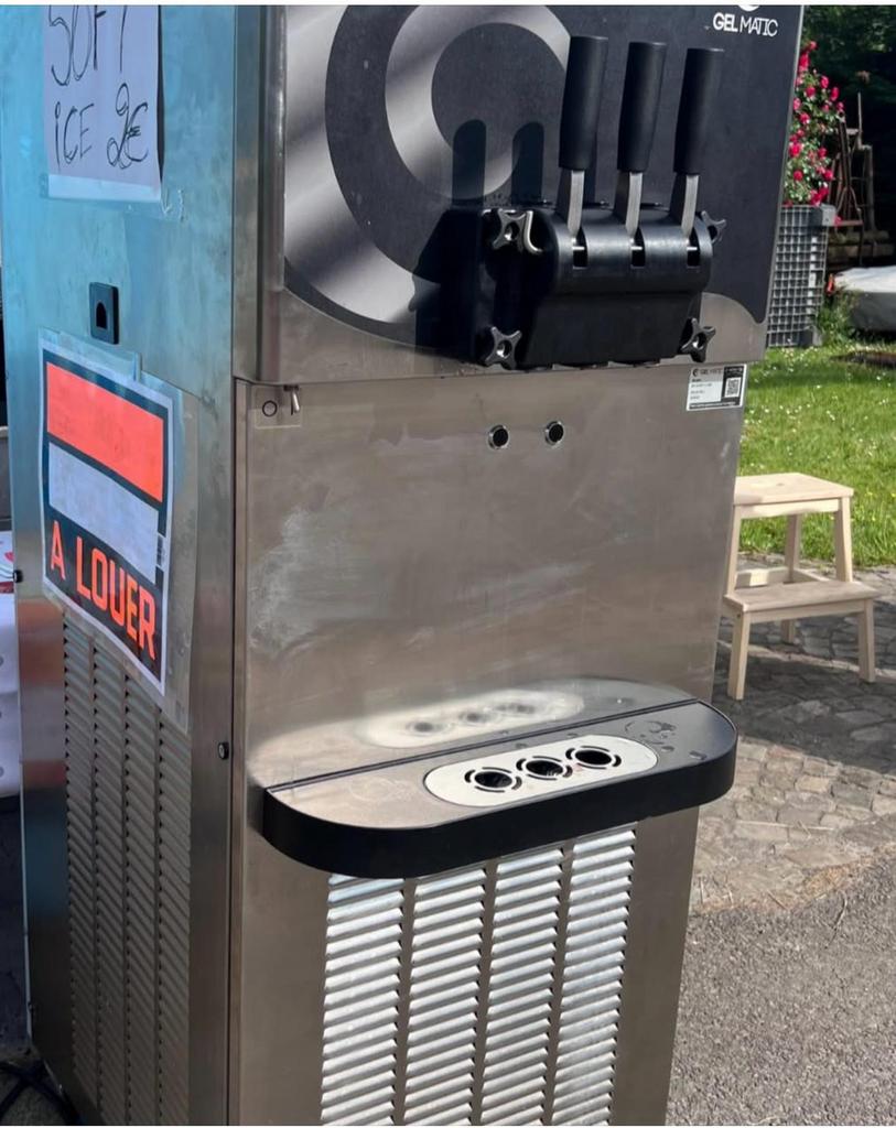 Machine à glace italienne, Electroménager, Machines à glace, Enlèvement, Comme neuf