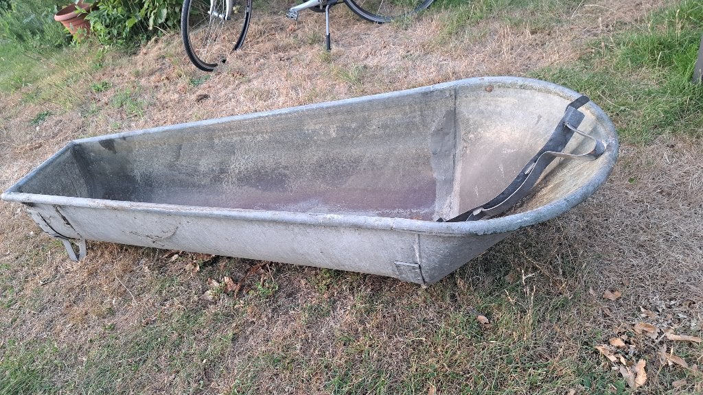 Zinken bad, Ophalen