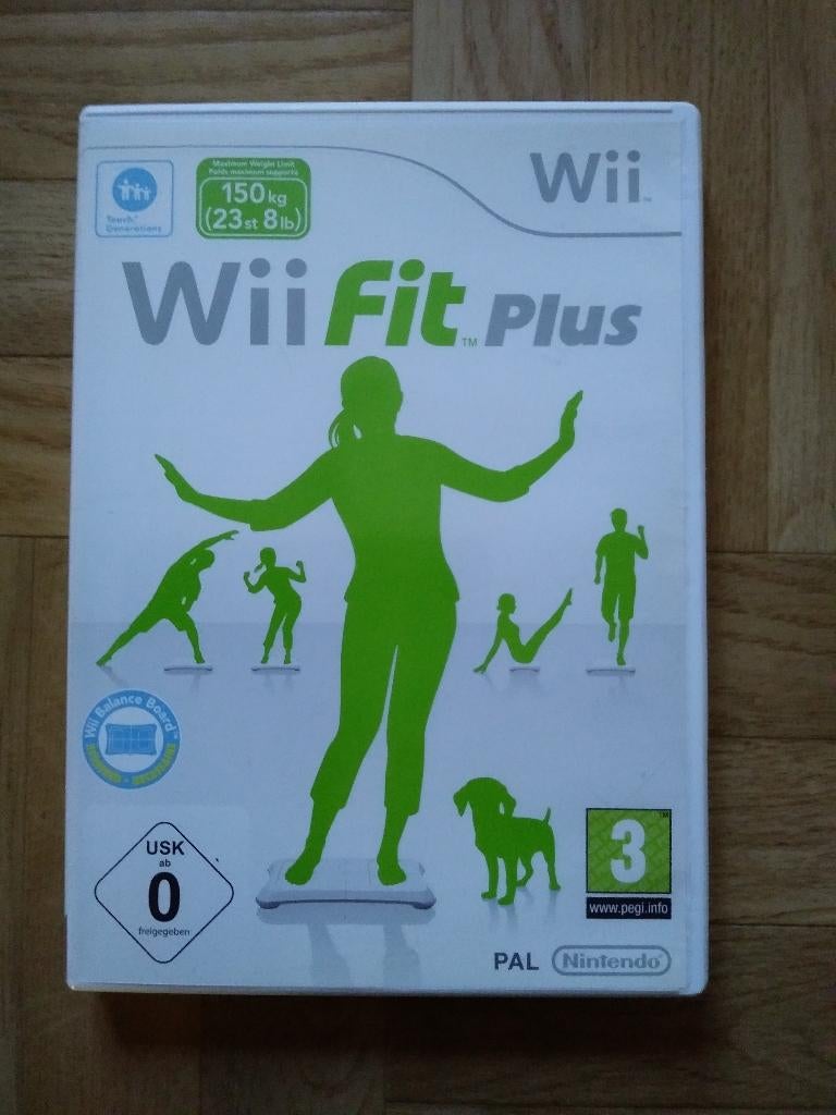 Wii Fit Plus te spelen met je balance bord., Games en Spelcomputers, Games | Nintendo Wii, Zo goed als nieuw, Sport, 1 speler