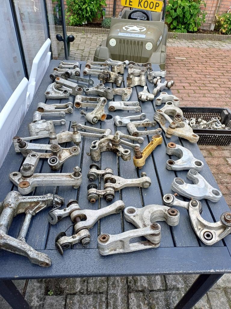 crossmotor onderdelen prolink enz van verschillende merken, Motos, Enlèvement, Utilisé