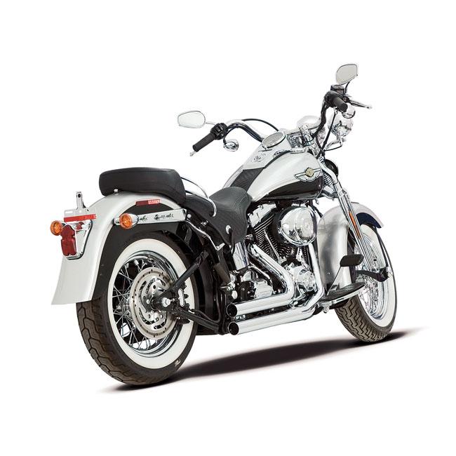 uitlaat chroom TwentyFives 1986-2011 Softail, Motoren, Onderdelen | Harley-Davidson, Petroleumhavenweg 26, Info@taco-motos.com