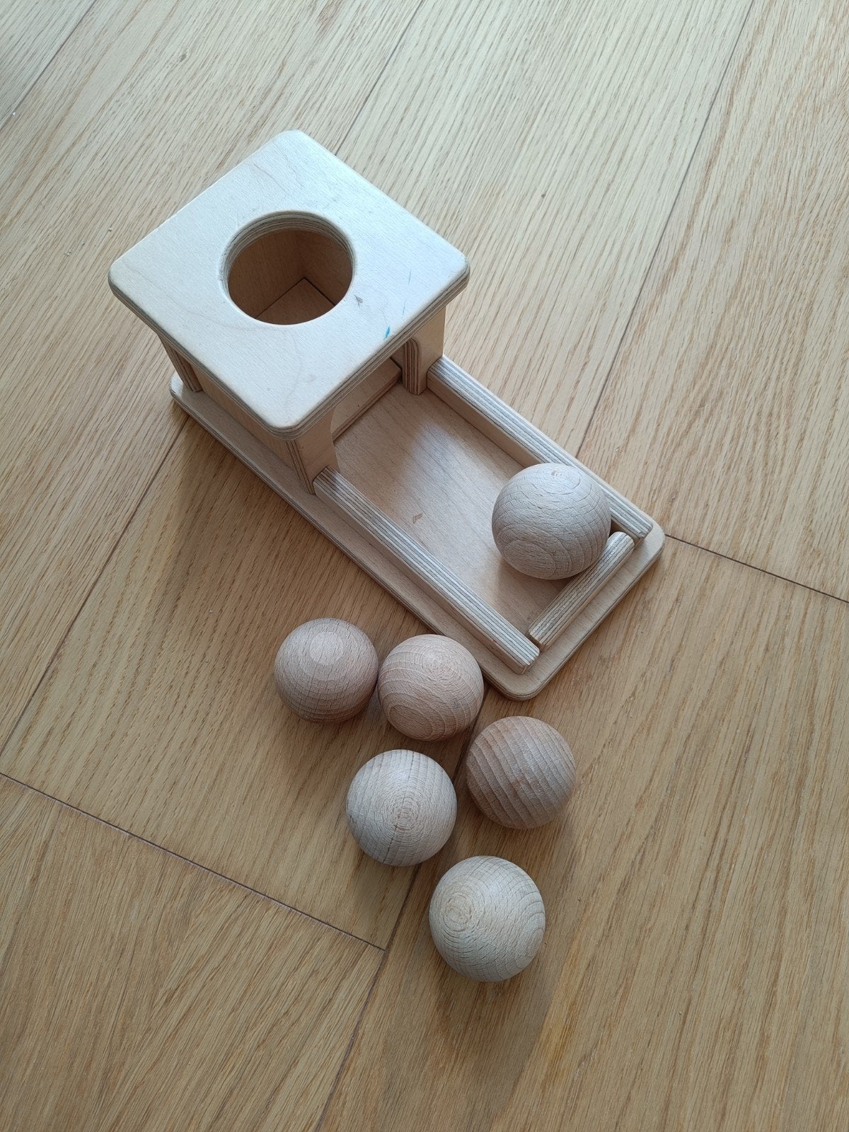 Houten objecten permanentie box, Kinderen en Baby's, Ophalen of Verzenden
