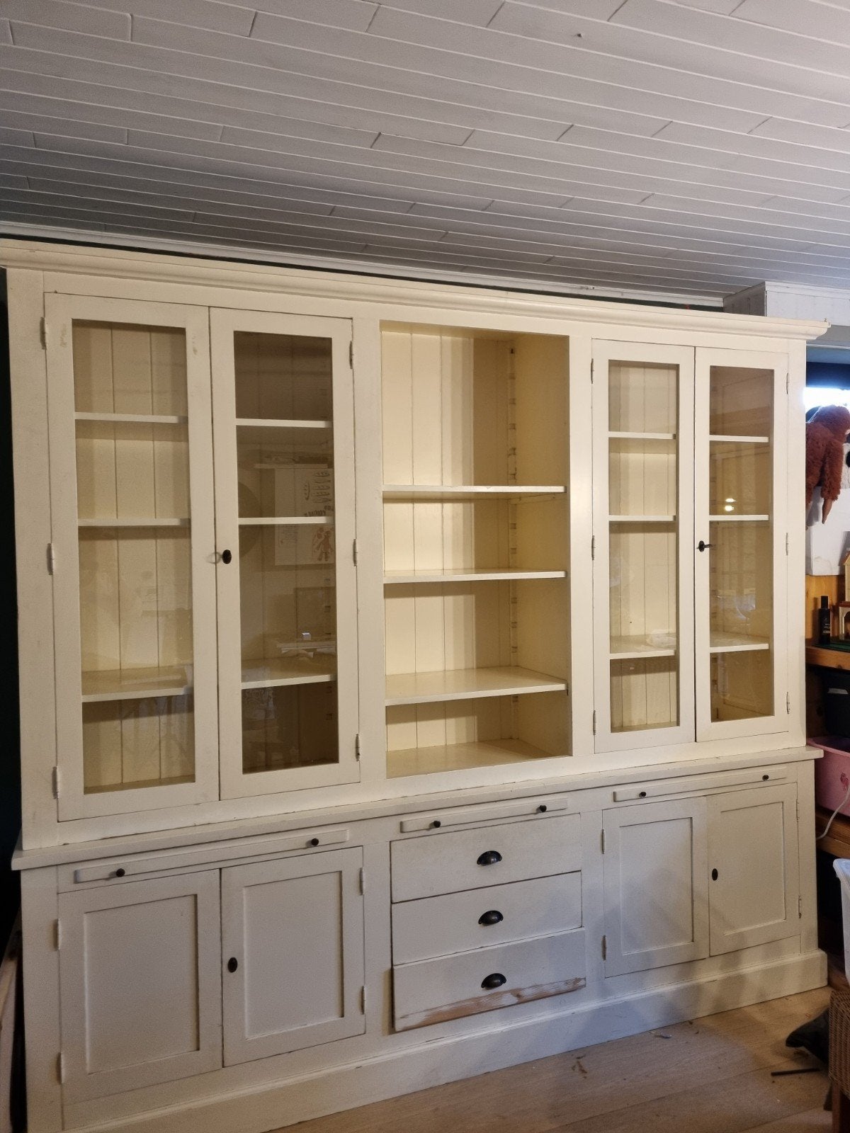 Landelijke buffetkast, Maison & Meubles, Armoires | Buffets, 200 cm ou plus, Avec tablette(s), Landelijk, Enlèvement