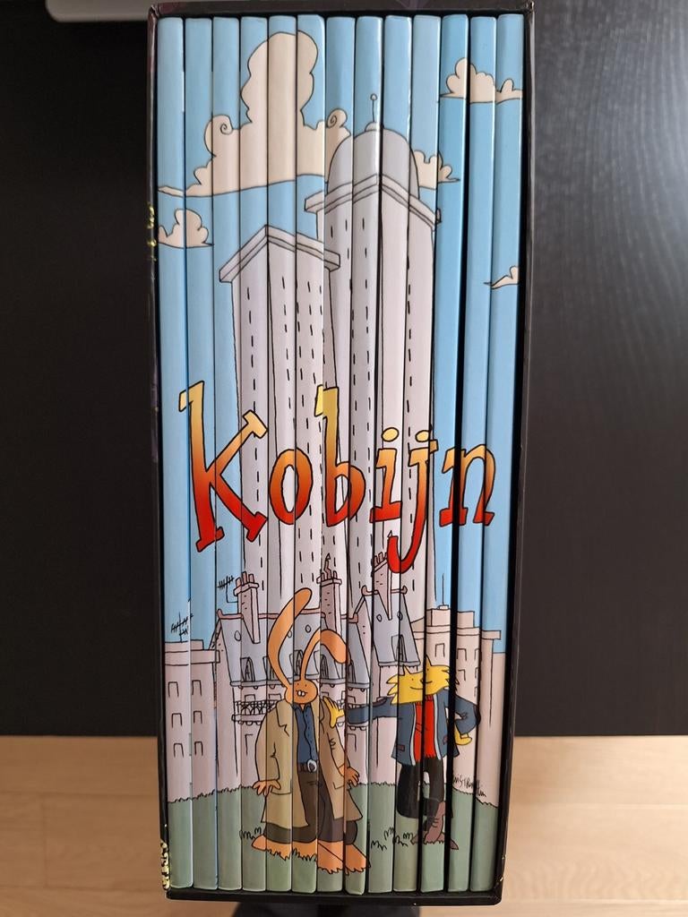 Kobijn compleet (13 delen) in box, Ophalen