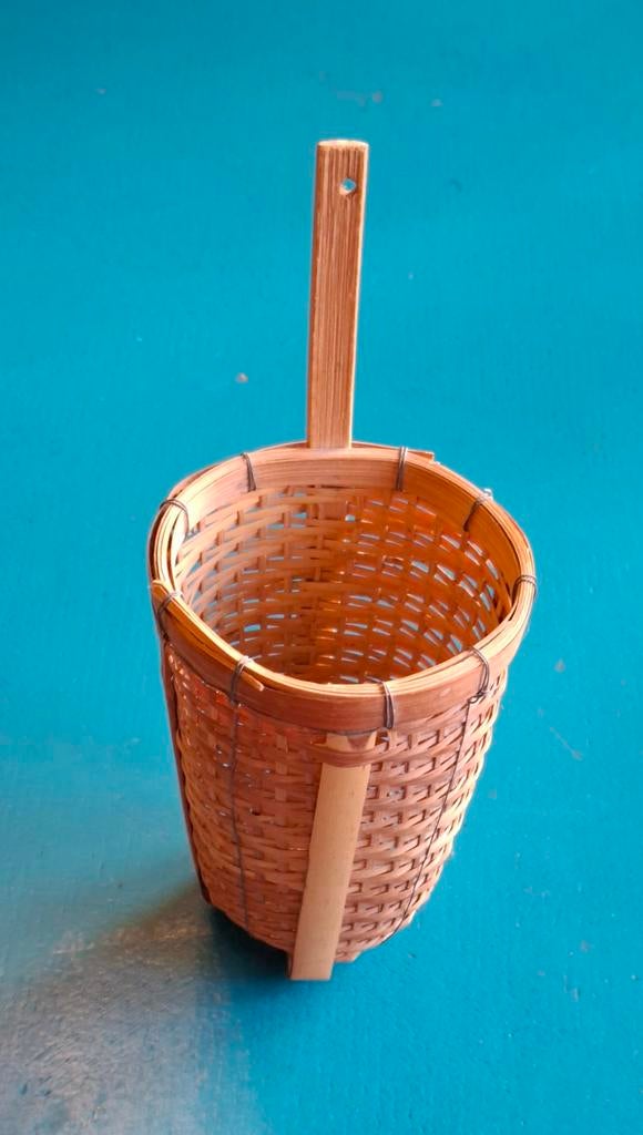Panier en bambou, Maison & Meubles, Accessoires pour la Maison | Plataux & Paniers, Enlèvement ou Envoi, Panier