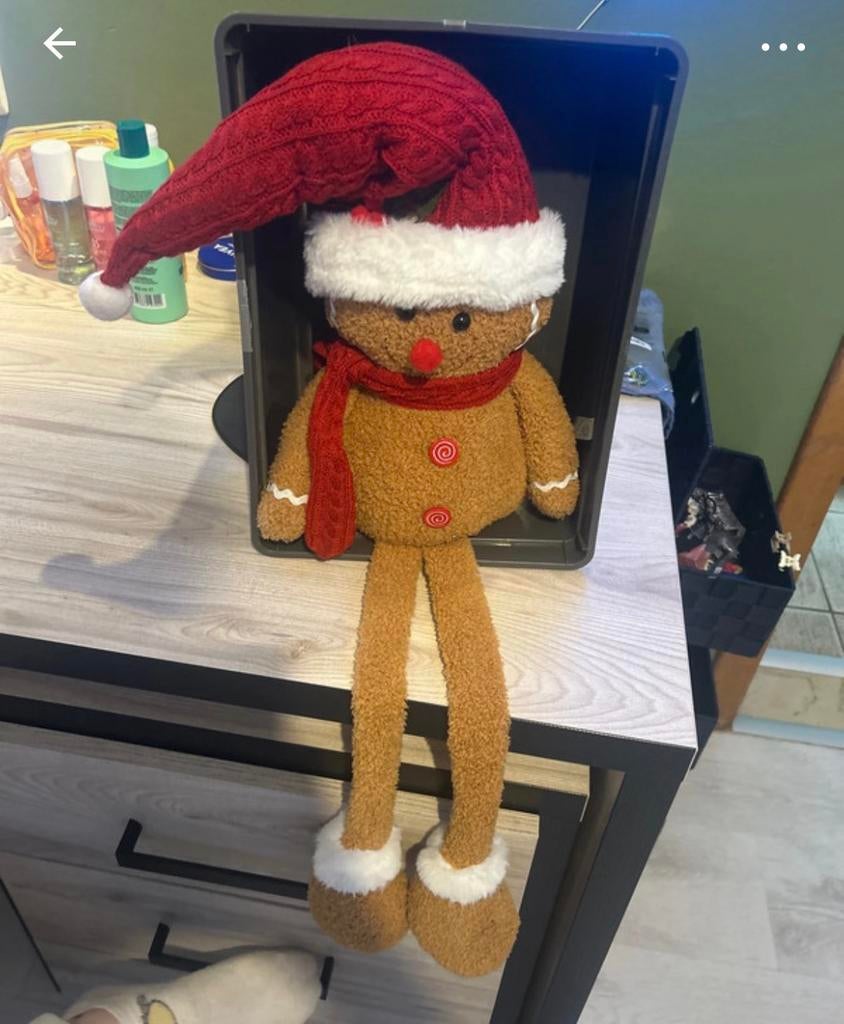 peperkoekmannetje decoratiepop, Huis en Inrichting, Verzenden, Nieuw