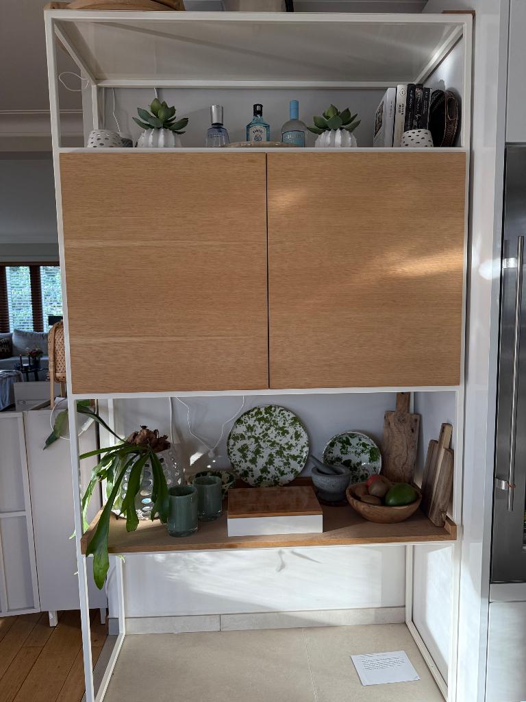 Kast, Huis en Inrichting, Kasten | Vitrinekasten, Ophalen, Met deur(en), 100 tot 150 cm, 200 cm of meer