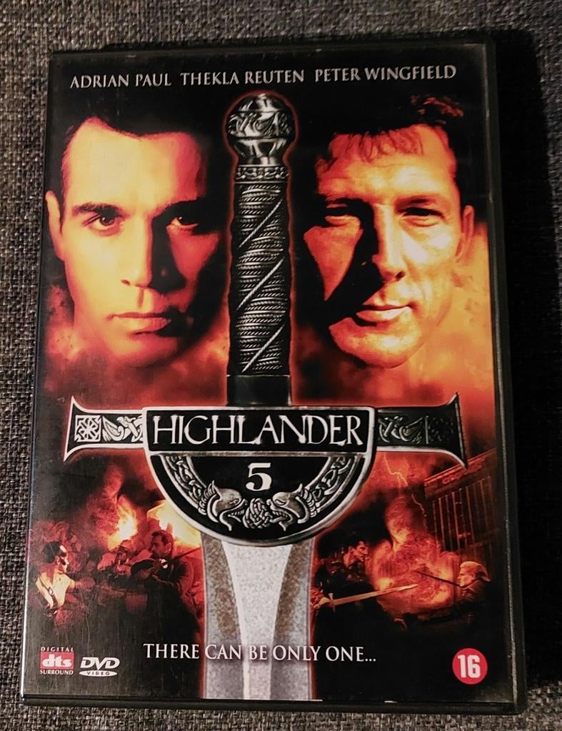 DVD  - HIGHLANDER  5, Vanaf 16 jaar, Ophalen of Verzenden, Zo goed als nieuw, Actie