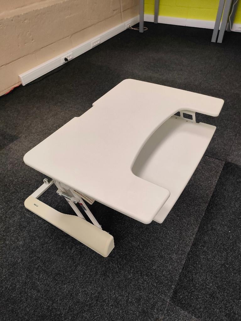 Zit-Sta werkplek, Ophalen, In hoogte verstelbaar, Gebruikt