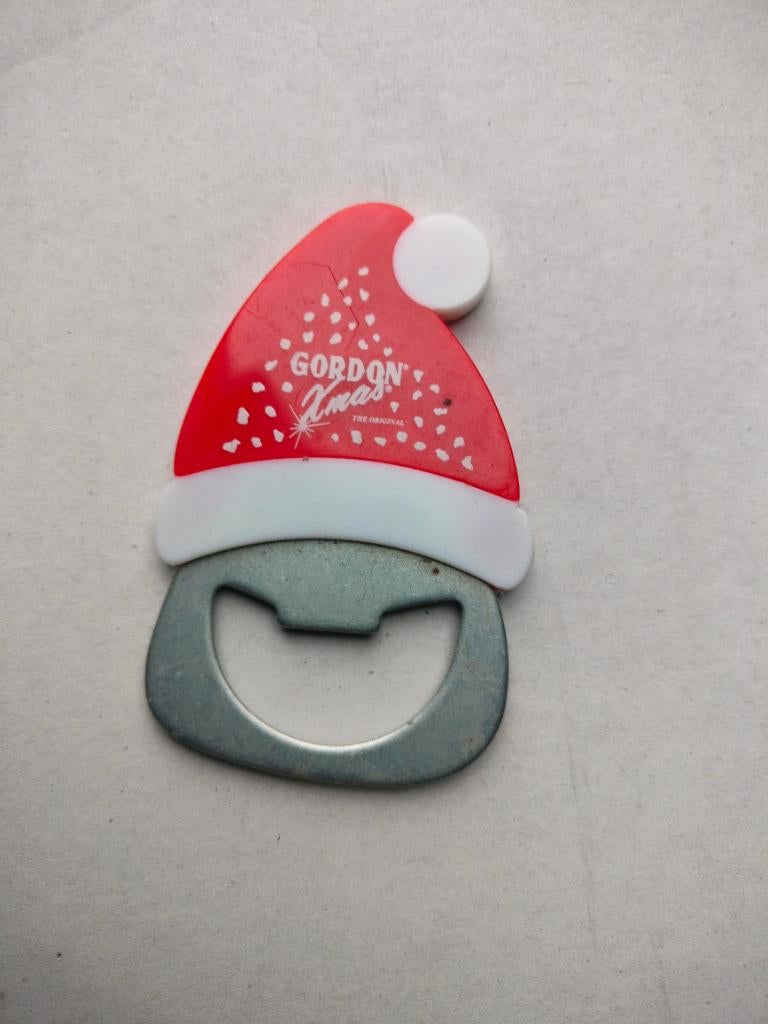 🎅🏻 Rare Ouvre-bouteille Gordon X-Mas decapsuleur, Enlèvement ou Envoi, Comme neuf, Ustensile