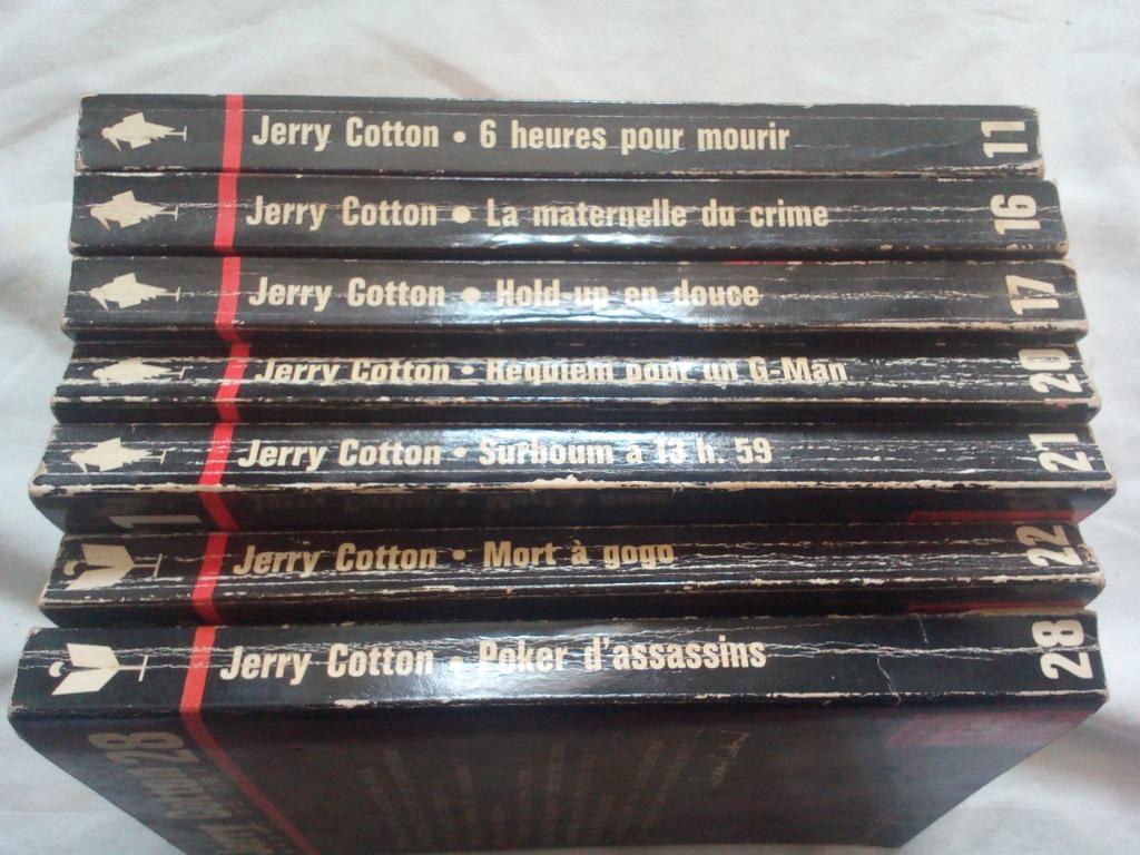 Jerry Cotton - 7 Livres, Ophalen of Verzenden, Gelezen, Jerry Cotton