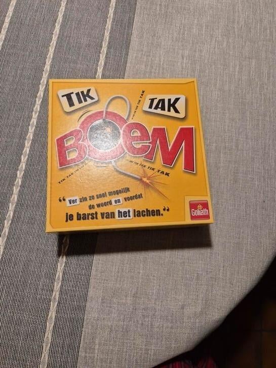 Woordspel TIK TAK BOEM ZGAN, Enlèvement ou Envoi