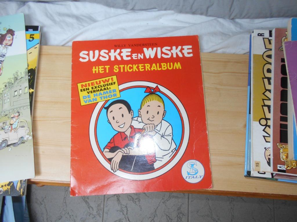 stickeralbum Suske en wiske, Boeken, Eén stripboek, Ophalen of Verzenden, Gelezen, Willy Vandersteen