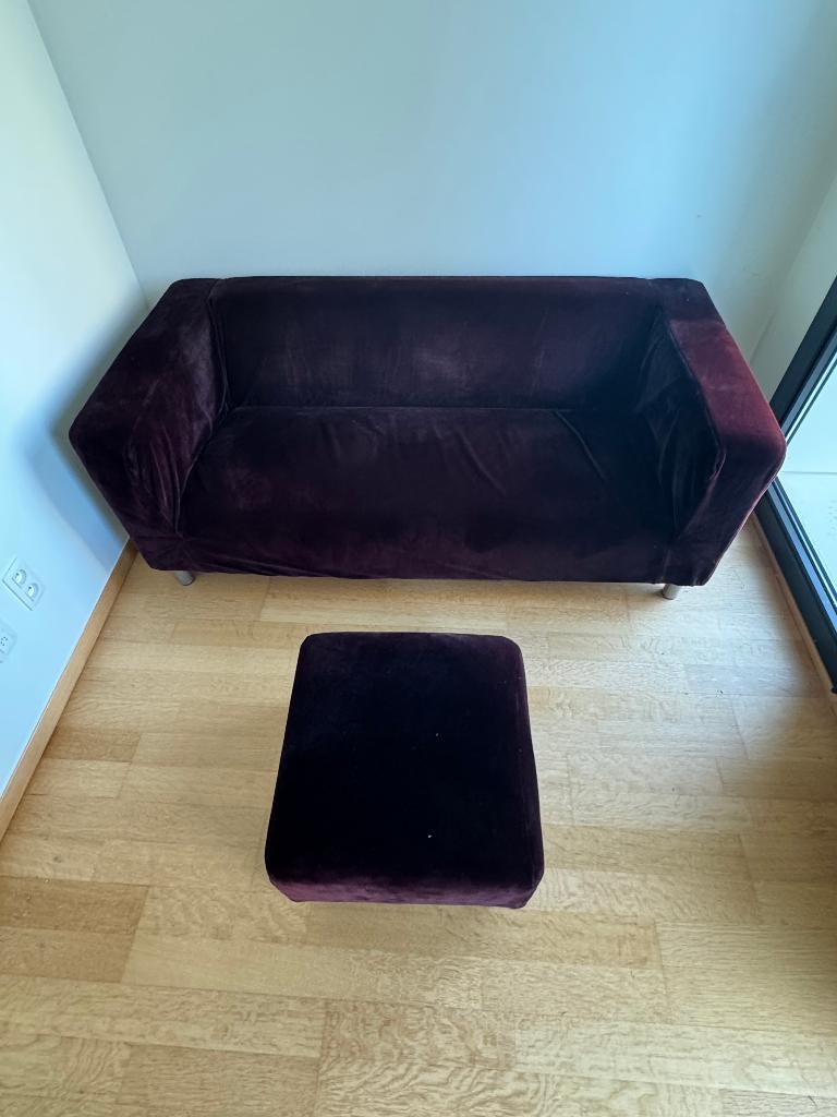 Sofa voor 2, Banc droit, Enlèvement, Utilisé, Deux personnes