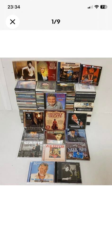 108 x Country CD, Verzenden, Gebruikt