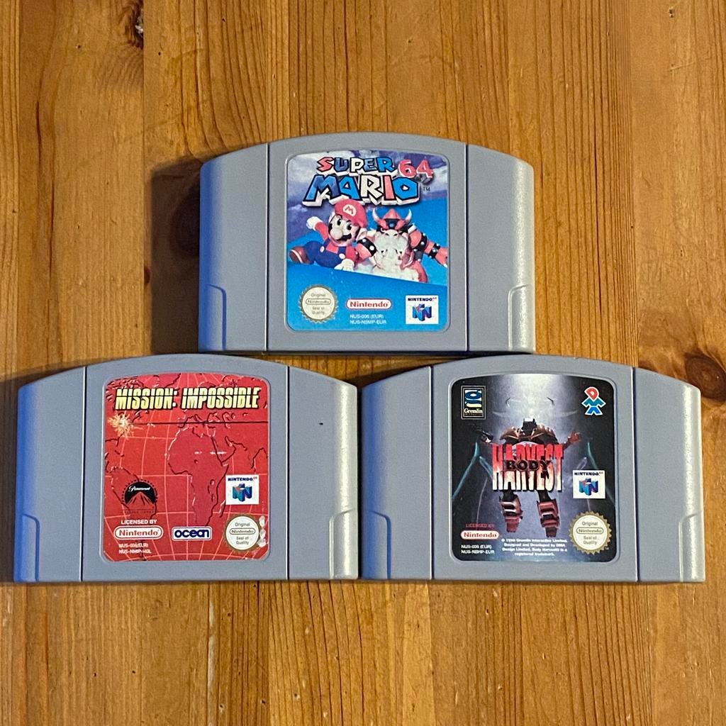 Super Mario 64, Mission Impossible, Harvest Body, Consoles de jeu & Jeux vidéo, Enlèvement ou Envoi