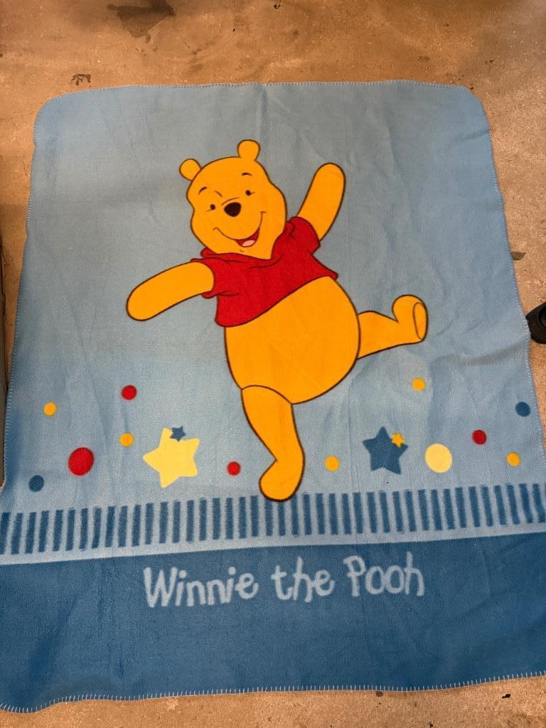 Plaid Winnie l’Ourson, Maison & Meubles, Enlèvement ou Envoi, Comme neuf