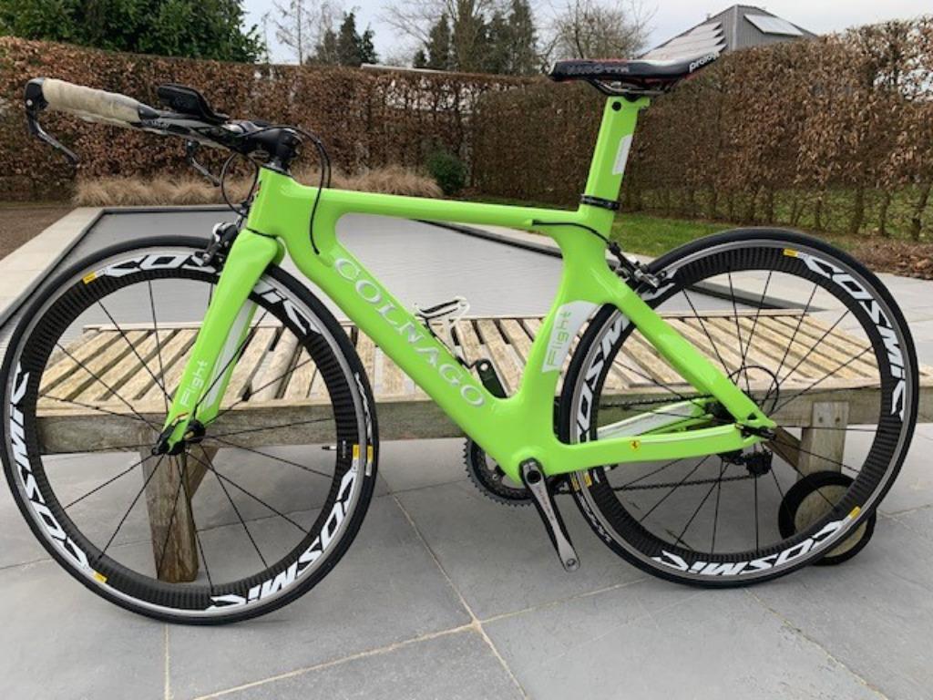 tijdrit - triatlonfiets Colnago, Enlèvement, Utilisé
