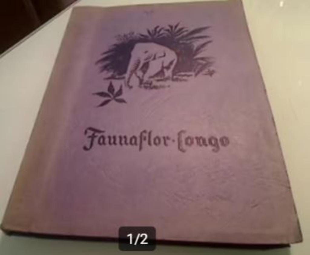 Album Faunaflor Congo II Edition 1958, Enlèvement ou Envoi, Comme neuf, Album d'images