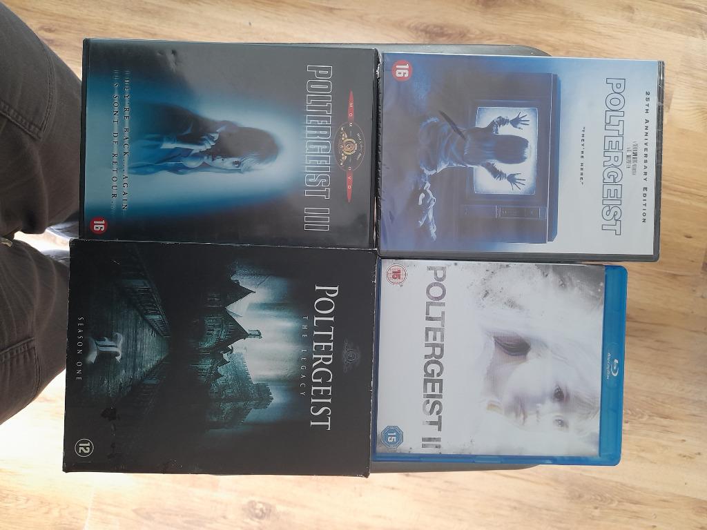 Poltergeist pakket, Cd's en Dvd's, Vanaf 16 jaar, Verzenden, Monsters