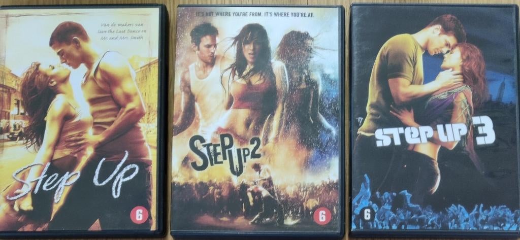 Step Up 1, 2 & 3 (Trilogy) (Channing Tatum) DVD, Enlèvement ou Envoi, Comme neuf