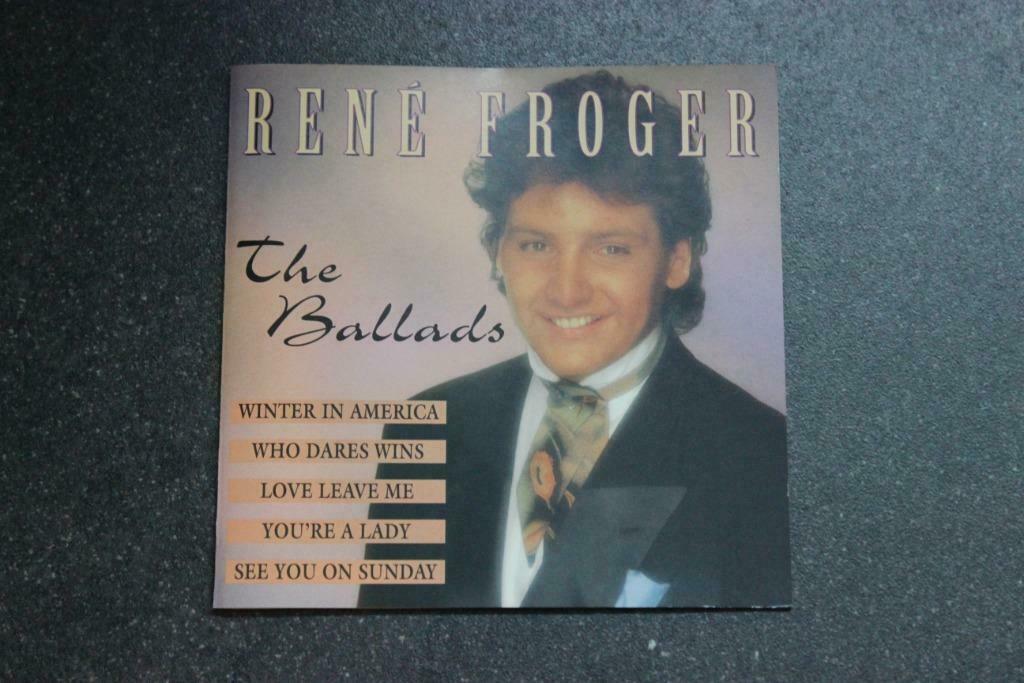 CD  René Froger THE BALLADS, Cd's en Dvd's, Ophalen of Verzenden, Gebruikt