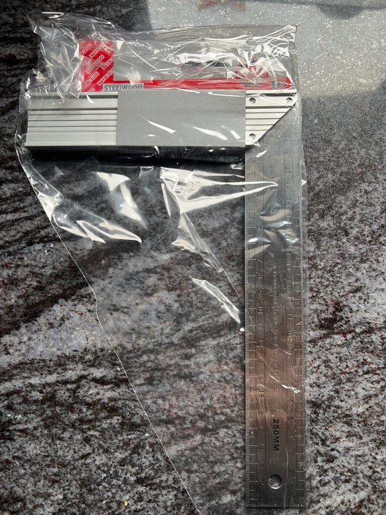 Winkelhaak 250mm, Doe-het-zelf en Bouw, Ophalen, Nieuw
