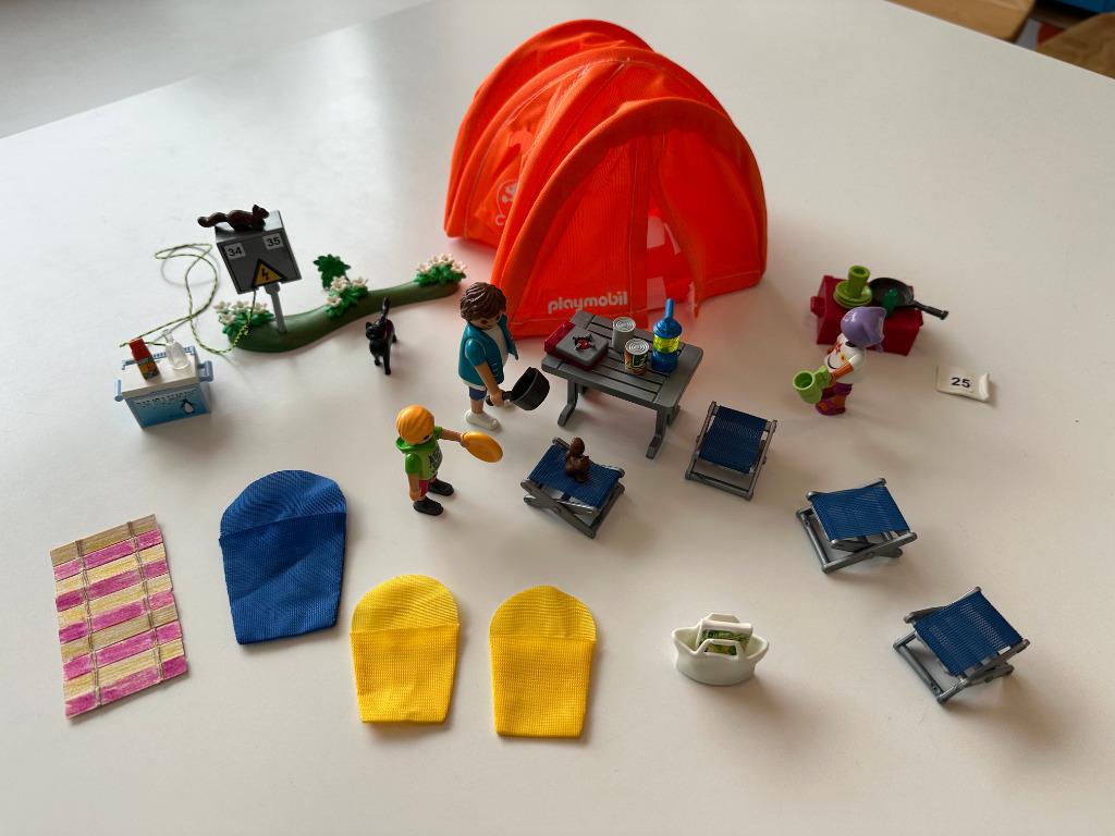 Playmobil kampeerset Family Fun nr. 70089, Ophalen, Zo goed als nieuw