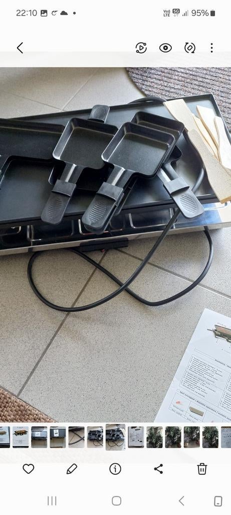NIEUWE raclette- en grillmachine!, Elektronische apparatuur, Ophalen, Nieuw