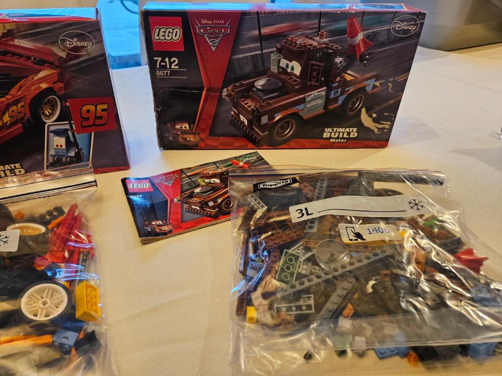 LEGO cars 8677 Ultimate Build Mater, Ophalen of Verzenden, Zo goed als nieuw, Complete set, Lego