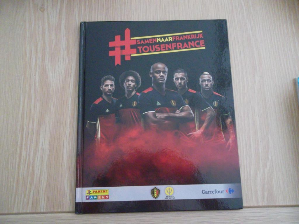 Samen naar Frankrijk  Red Devils, Verzamelen, Ophalen of Verzenden, Nieuw, Poster, Plaatje of Sticker