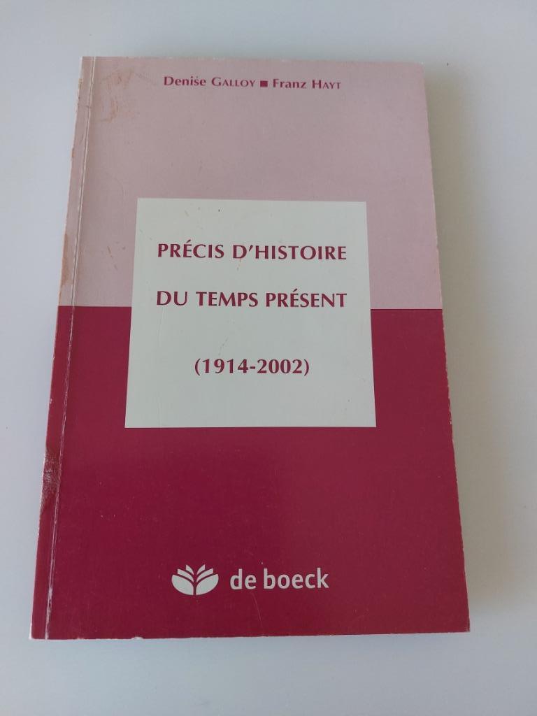 Samenvatting van de geschiedenis van de huidige tijd (1914-2, Ophalen of Verzenden, Gelezen