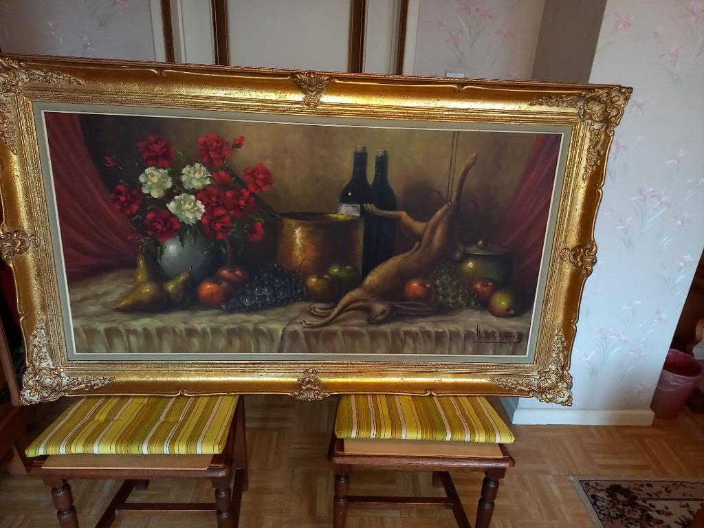 Schilderij "S. DUFOUR", Antiek en Kunst, Ophalen