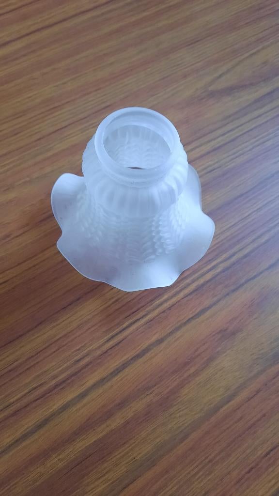 Fleur en verre pour lustre, Maison & Meubles, Enlèvement, Comme neuf, Verre, Fleur