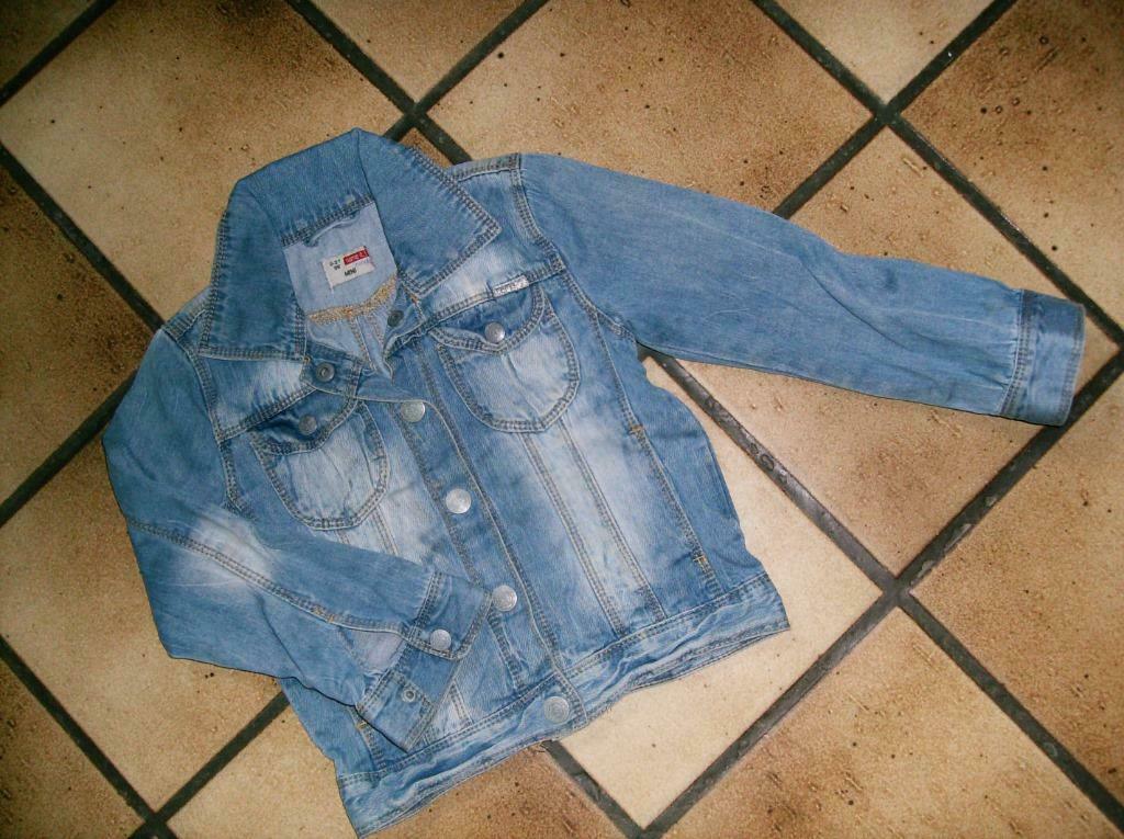 jeans jasje mt 98, Kinderen en Baby's, Ophalen of Verzenden, Gebruikt, Meisje, Jas