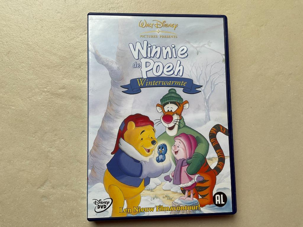 Dvd Walt Disney Winnie de poeh - Winterwarmte, Cd's en Dvd's, Alle leeftijden, Ophalen of Verzenden, Zo goed als nieuw