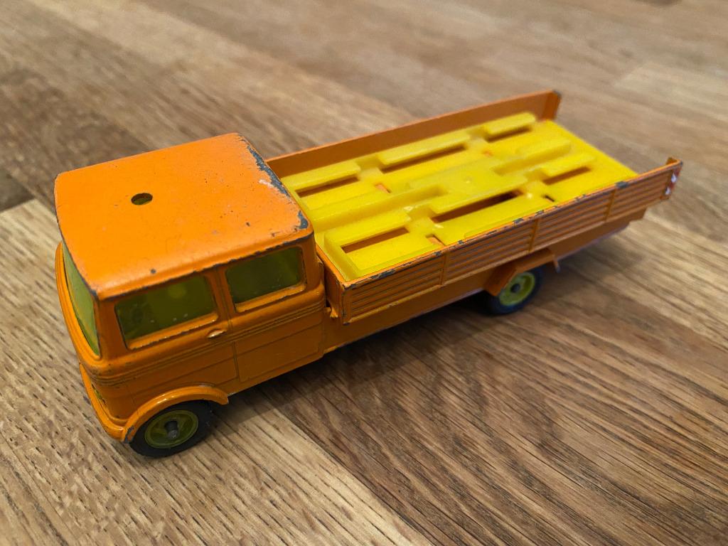 Camion MERCEDES LP608 miniature SIKU ancien, Ophalen of Verzenden, SIKU