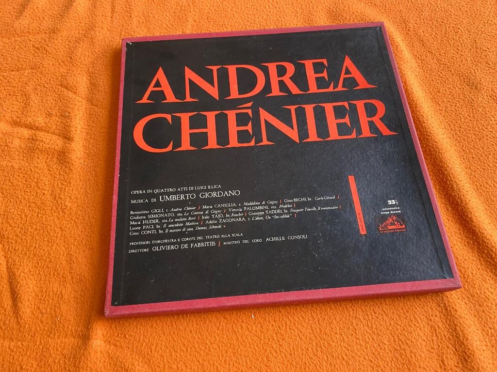Giordano / Andrea Chenier, Enlèvement ou Envoi