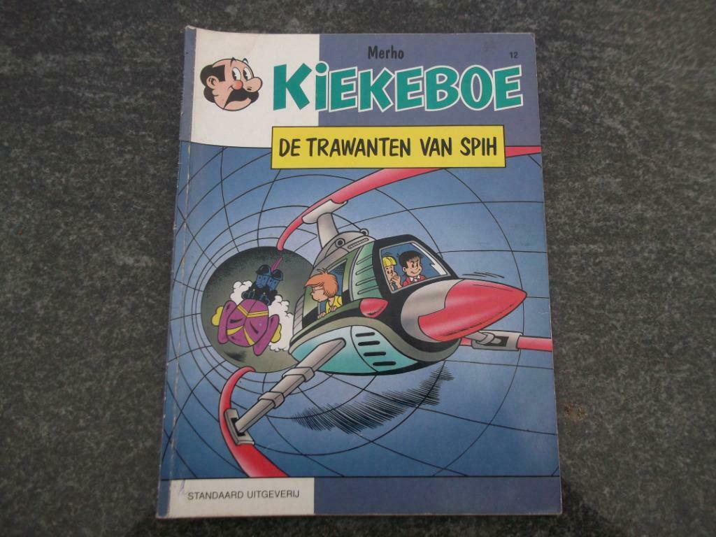 Strip Kiekeboe - De trawanten van SPIH, Enlèvement ou Envoi, Une BD, Merho, Utilisé