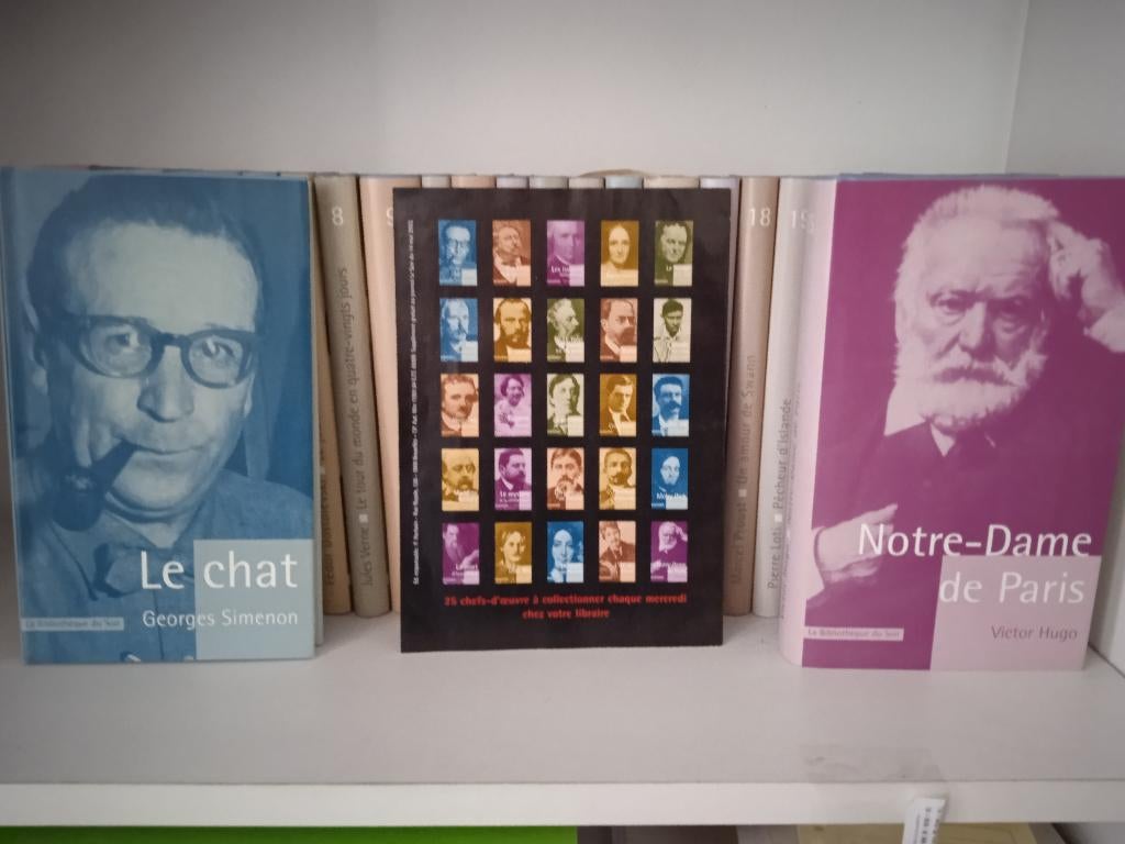 La Bibliothèque du Soir- 24 Chefs-d'oeuvre de la littérature, Livres, Comme neuf, Enlèvement, Europe autre, Divers auteurs
