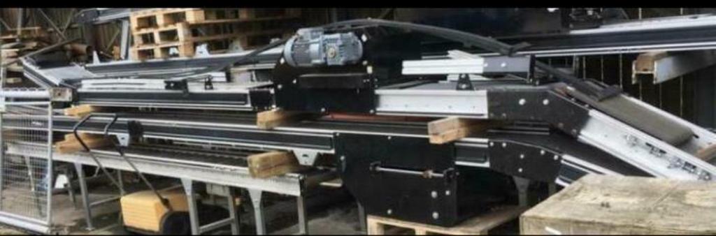 Diverse Opvoerband transportband rolband interroll rollerbaa, Ophalen