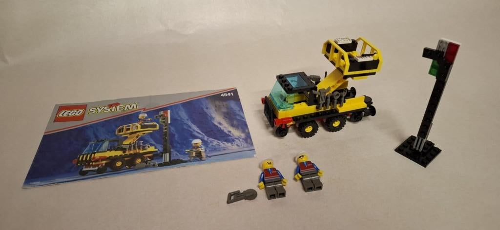 Lego 4541 Rail And Road Service Truck, Enlèvement ou Envoi, Utilisé, Ensemble complet, Lego