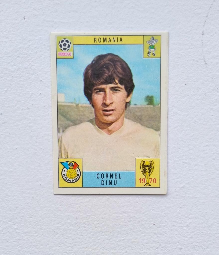 Panini Mexico 70 : Roumanie ; Cornel Dinu. Jamais collé., Enlèvement ou Envoi, Comme neuf
