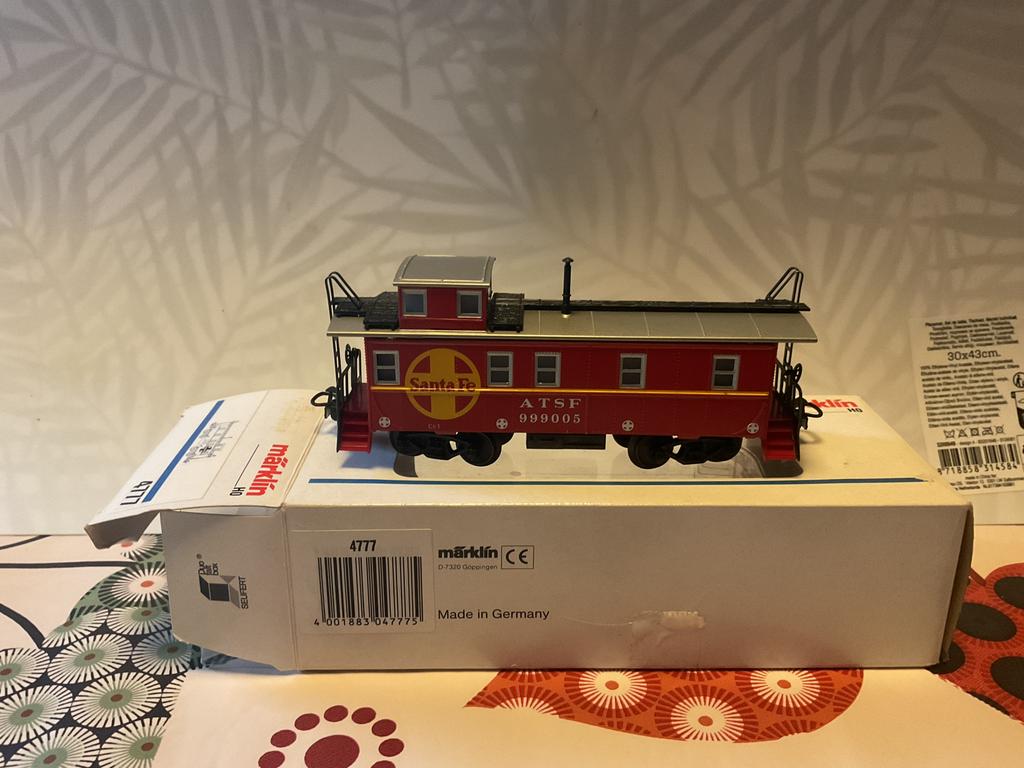 Wagons ATSF Marklin Ho, Enlèvement ou Envoi, Comme neuf