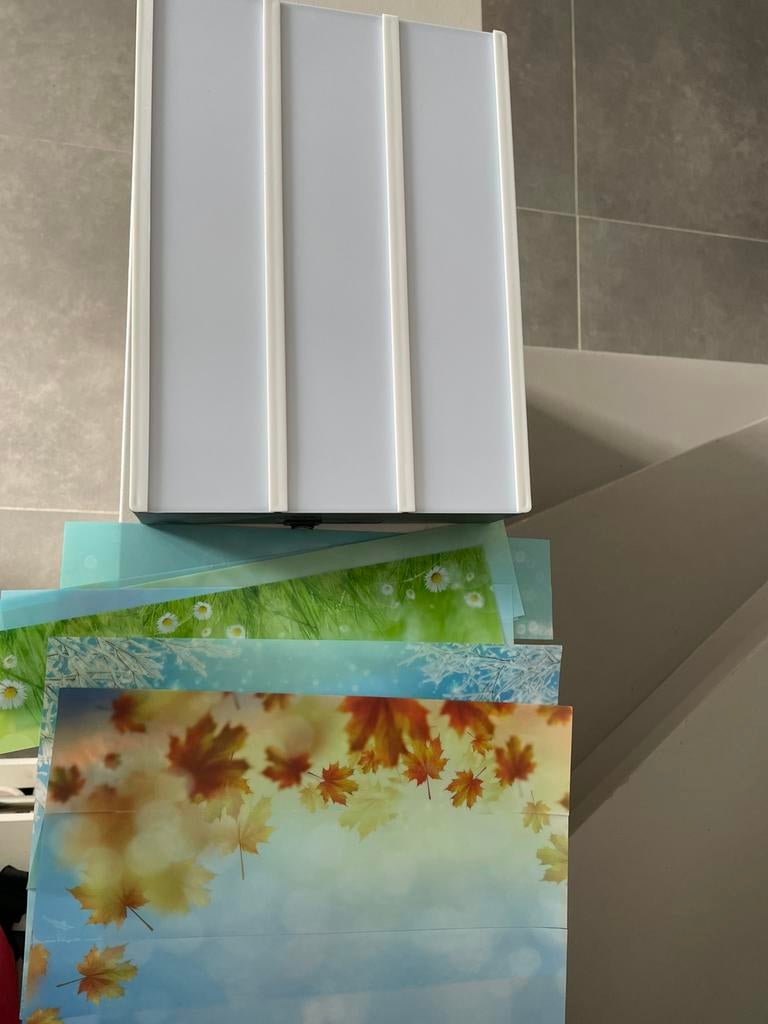 Lichtbord, Ophalen, Zo goed als nieuw