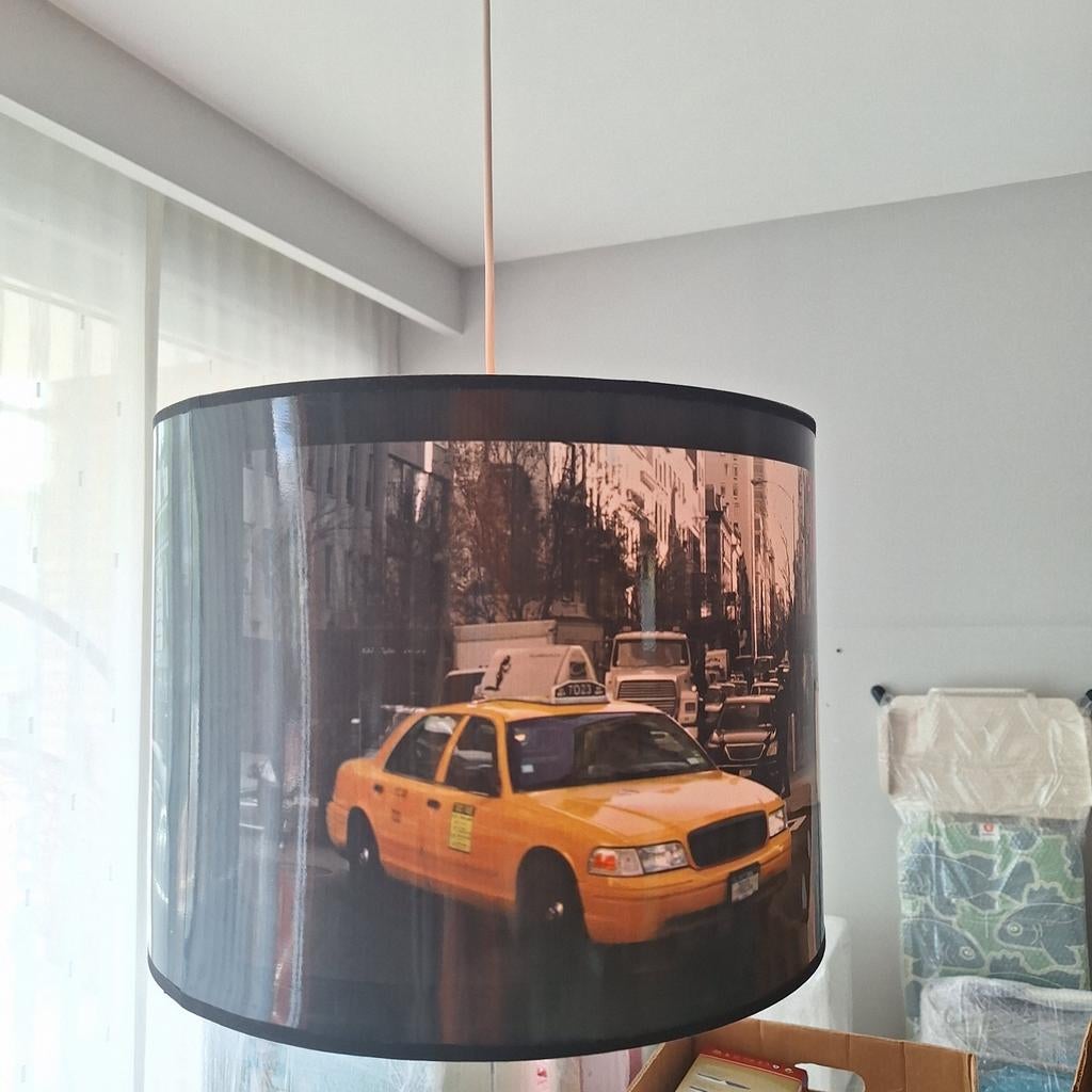 Hanglamp, Ophalen, Gebruikt, Kunststof